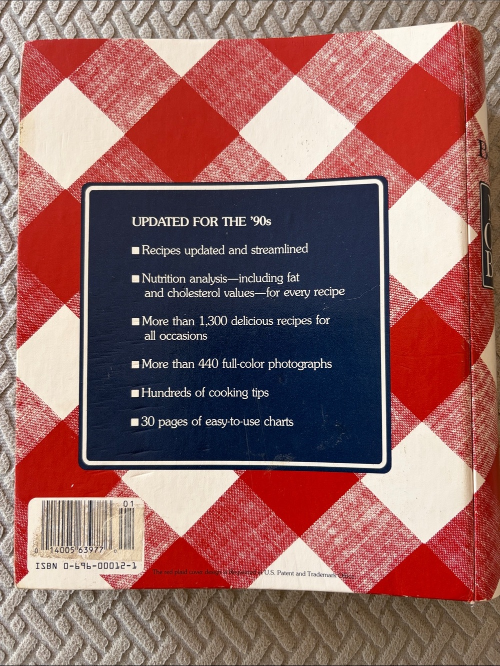 Vintage 1989 Better Homes and Gardens New Cookbook - Picture 2 of 5